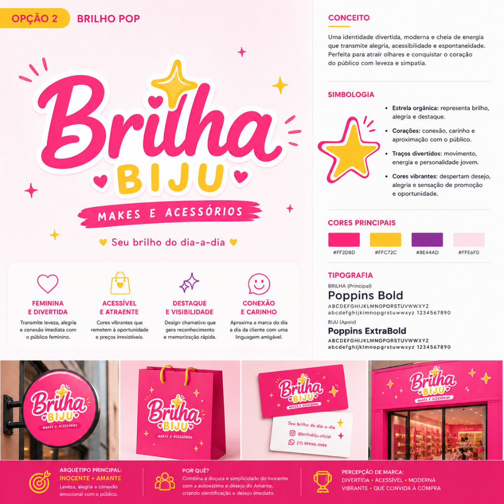 Brilho Pop - Versão Conceito